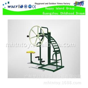 外 22001腹肌板设 供健应户户外组备合健身器材 大转盘动感单车FY