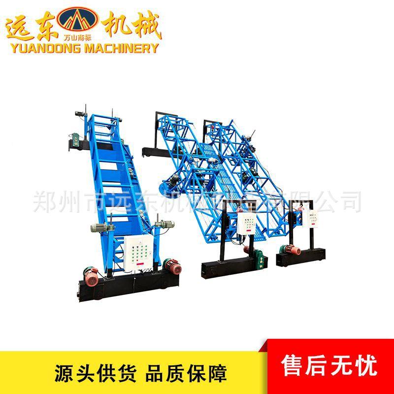 摊全352自动堤道坝水渠护体坡衬砌机河斜坡混凝土铺浇筑整平磨光