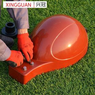 羽YMQ-002毛球架子室外简易折叠户外标准网柱室内用毽球排球网架