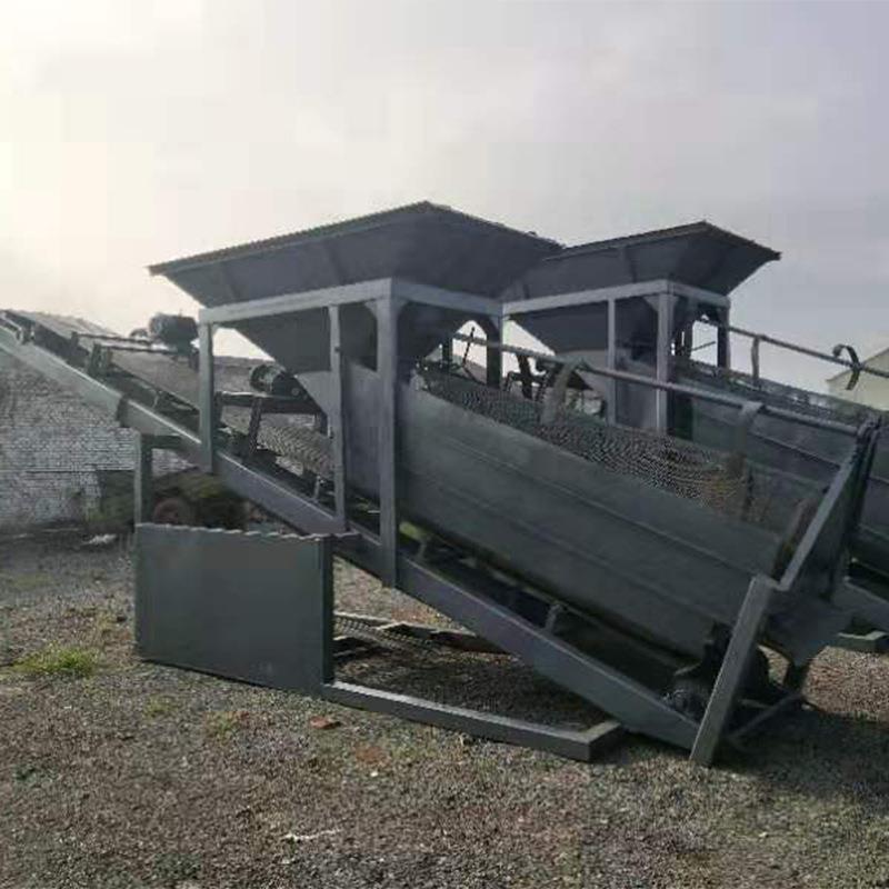 矿场泥土砂量 石分离机机大型河沙振动50型筛沙机 无轴滚筒筛沙处