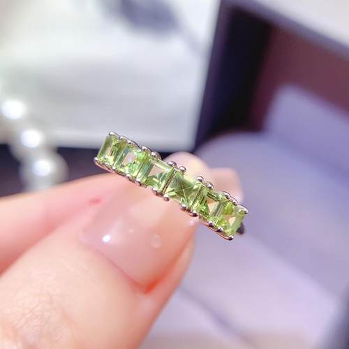 橄榄石通勤彩色椭圆瑞士礼物日常