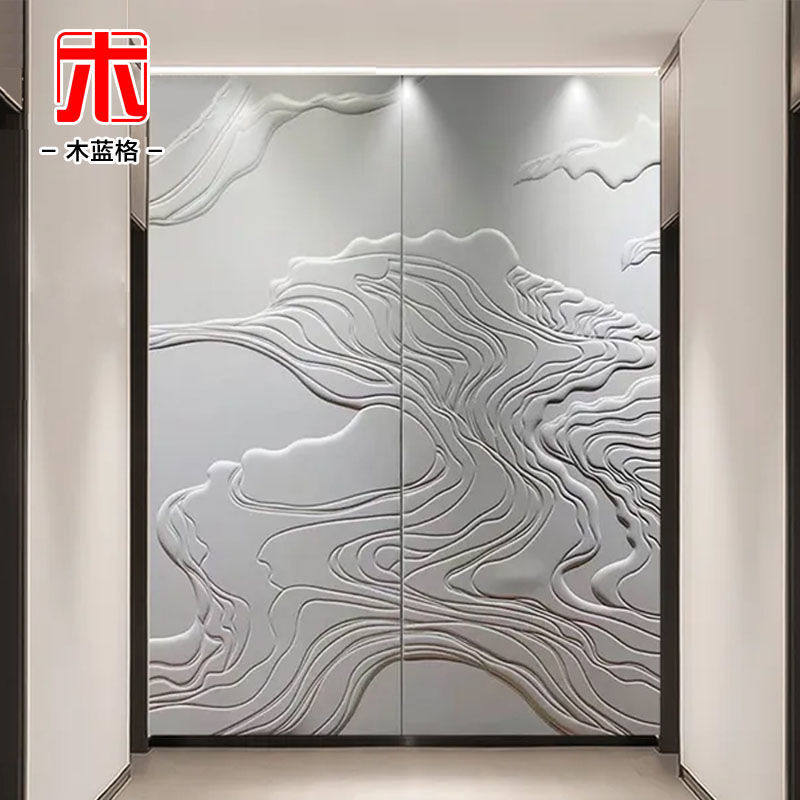 中式轻奢皮雕背景墙浮雕硬包背景墙电视沙发客厅软包复式楼背景墙,家装主材,背景墙软包,淘宝优惠券,粉丝福利购,淘宝优惠卷