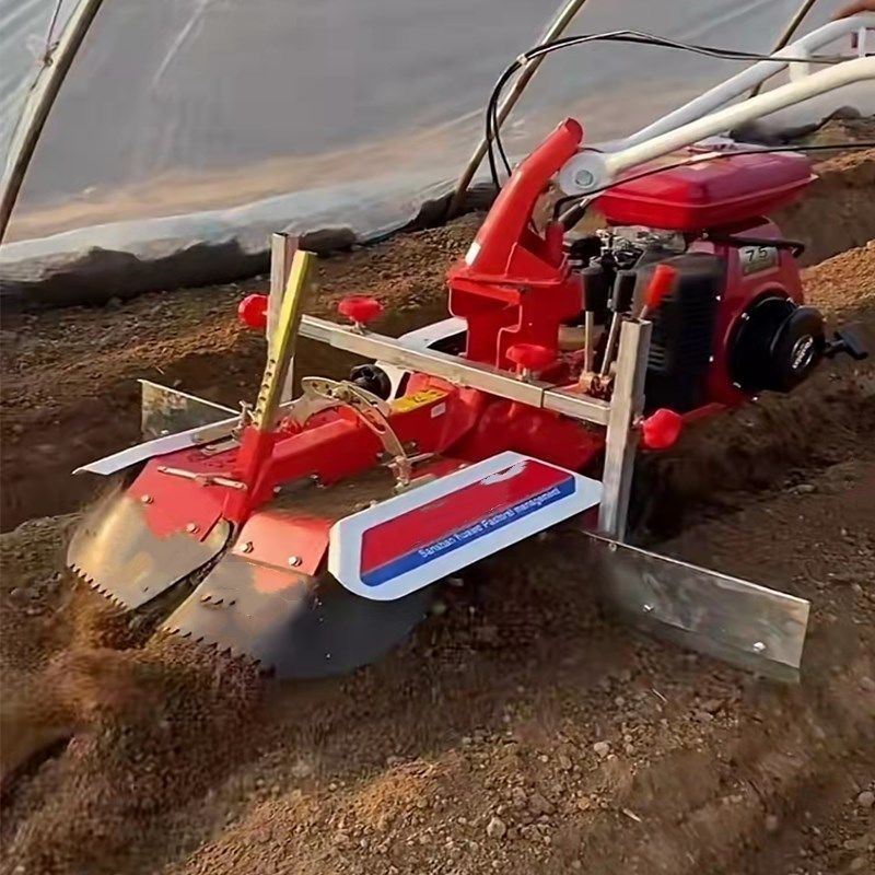 新款农用开沟机平土板荡
