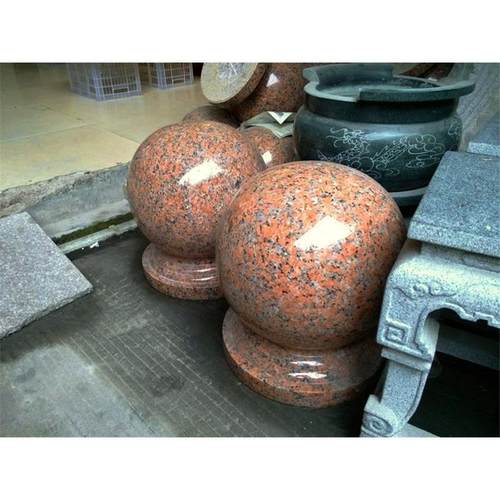 40cm高档枫叶红风水球门