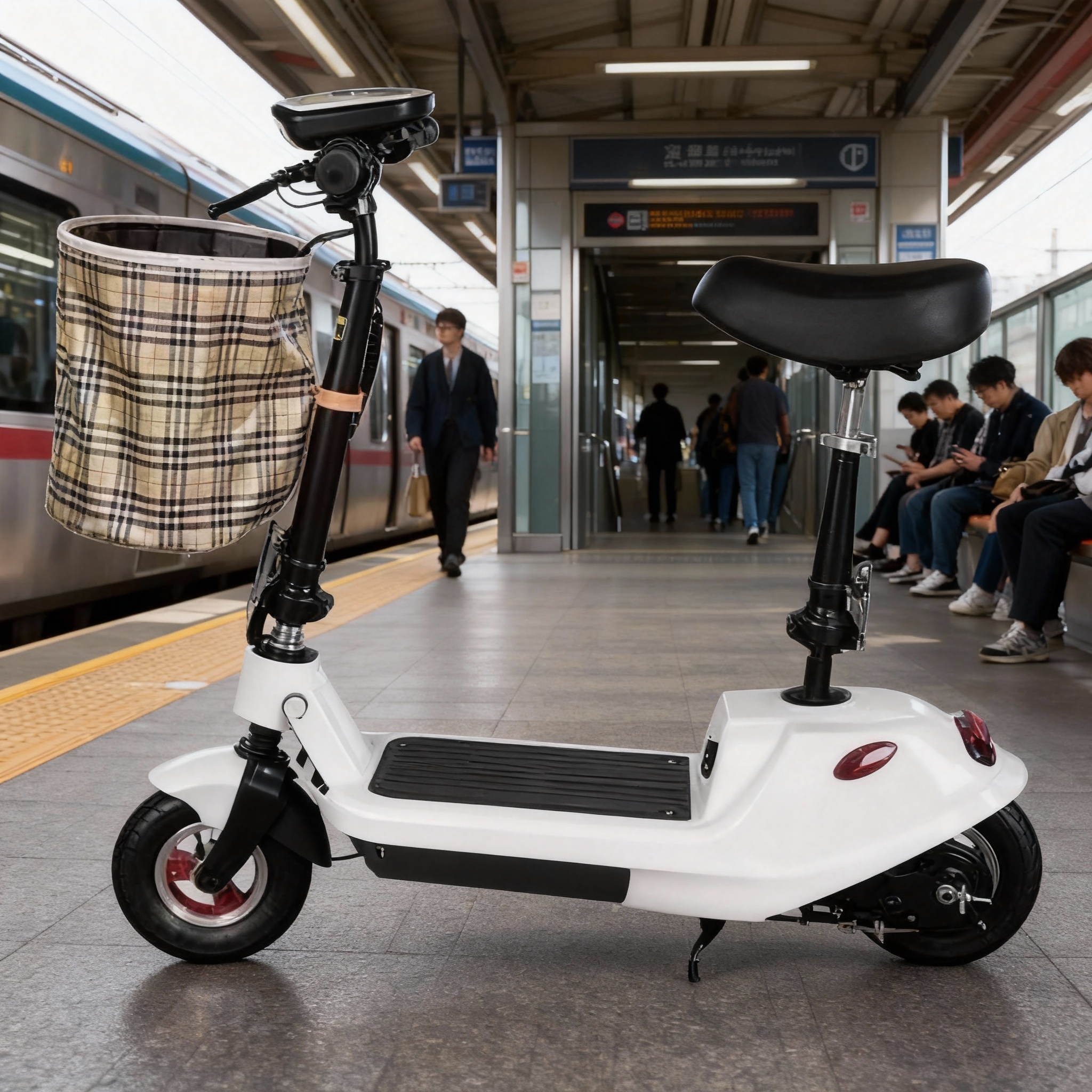 代步电滑板车电动折叠便携小型电瓶车成人亲子两轮男女踏板电动车