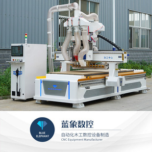 Woodworking machining router blue elephant 1328ATC cnc