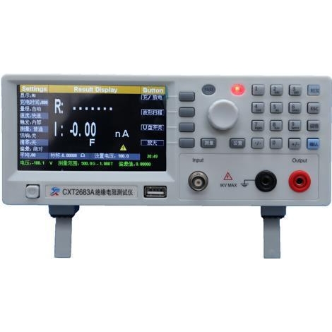 欣阳CXT2683A绝缘电阻测试仪1KΩ-10TΩ,0.1-1000V ,0.01nA-2mA
