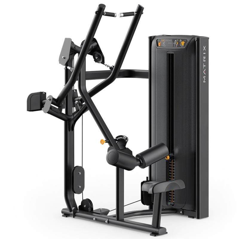 美国MATRIX双轴式滑轮下拉机VS-S33H高位下拉背肌训练器械