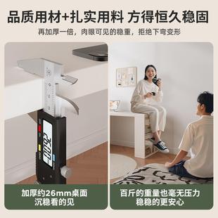 双人书桌家用学生电脑办公桌卧室女生梳妆台转角书桌书架一体桌子