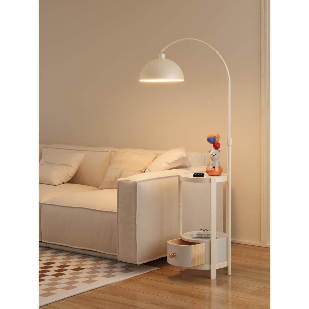 新款垂钓灯落地灯客厅沙发边台灯北欧灯豪华卧室架子咖啡桌垂直台