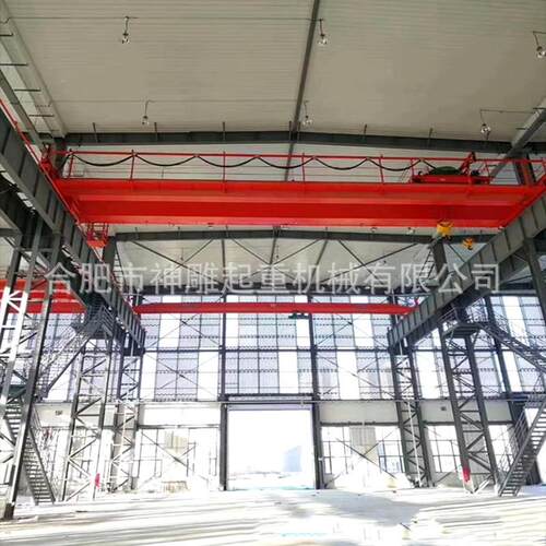 厂直供电动双梁行车20重t-10.5m 通用型RMJ家双梁桥式起机 qd起重