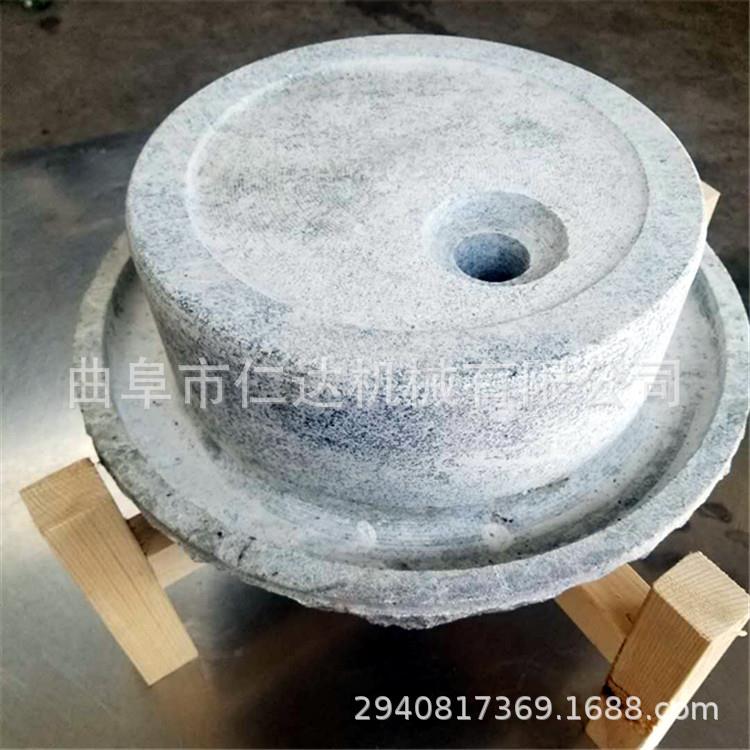 厂家石用磨家用石磨盘小磨石手推H小型花岗岩老石磨家手工迷你