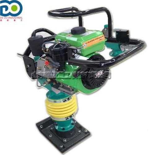 汽油动KMT力小型冲击夯夯地压实坑槽基实机楼建筑地房基打夯机