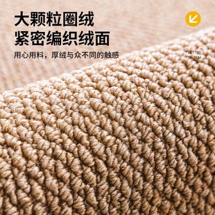 四季 轻奢高级感仿剑麻飘窗垫窗台垫2024新款 通用坐垫主卧阳台垫子
