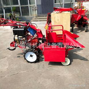 88柴油玉米收割机 电启UWN动单玉米收割机 新行款米收获脱1皮机苞