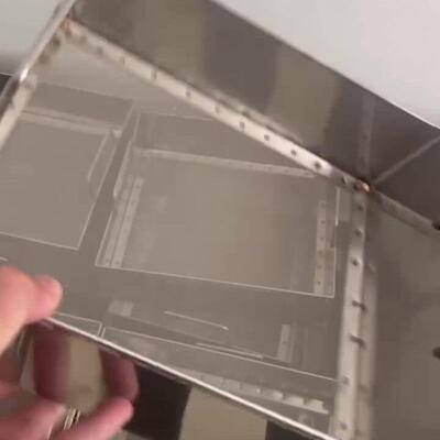 定制不锈篮钢网框网属篮网工业器械网金筛99-zs机械零件清洗筐