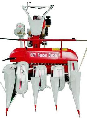 口出麦割捆机水稻小稞收割WYW打捆一体机青50型汽油柴油机芦苇打