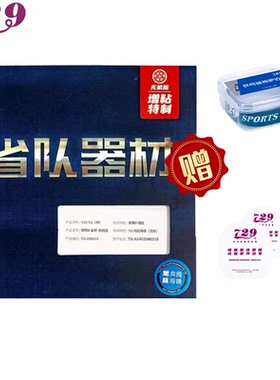 友谊729乒乓拍胶皮奔腾2省队器材蓝海绵增粘反胶粘性乒乓球套胶