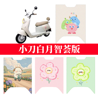 适用小刀白月智荟版电动车防水脚垫XD1200DT-33W丝圈踏板垫脚踏垫