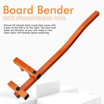 甲板弯曲弓矫直工具板弯曲器安装工具  composite decking boards