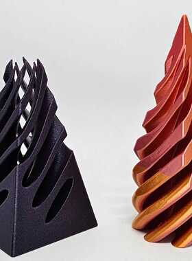 Impossible Pyramid Passthrough Sculpture金字塔穿越雕塑