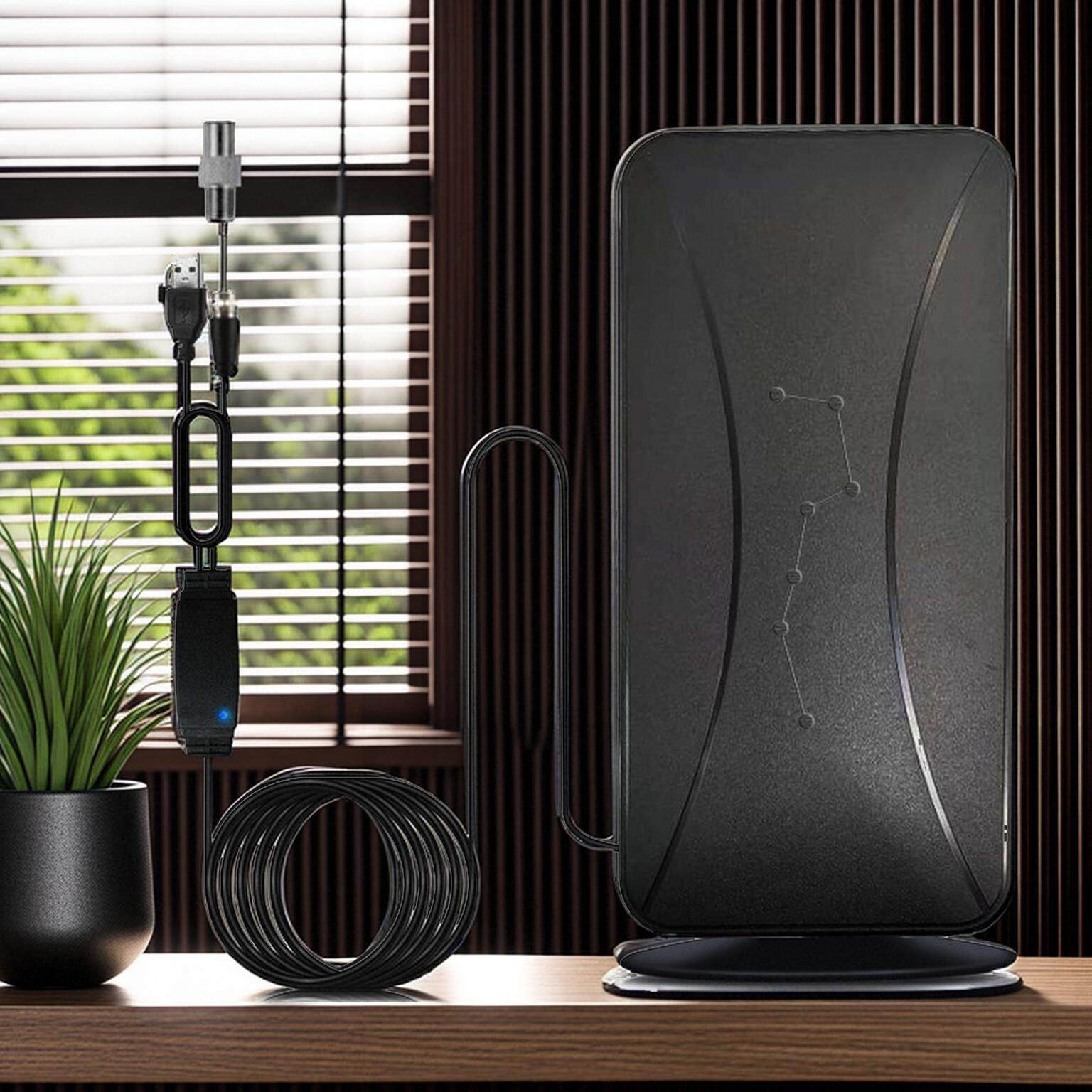 In Out窗台阳台室外10米地面波数位电视天线 线DTMB DVBT2港澳通