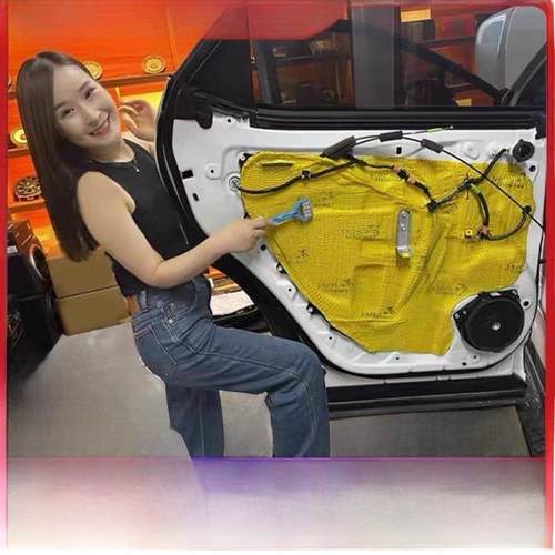 大白鲨汽车隔声棉改良全国吸声减震板四门四轮底盘减噪