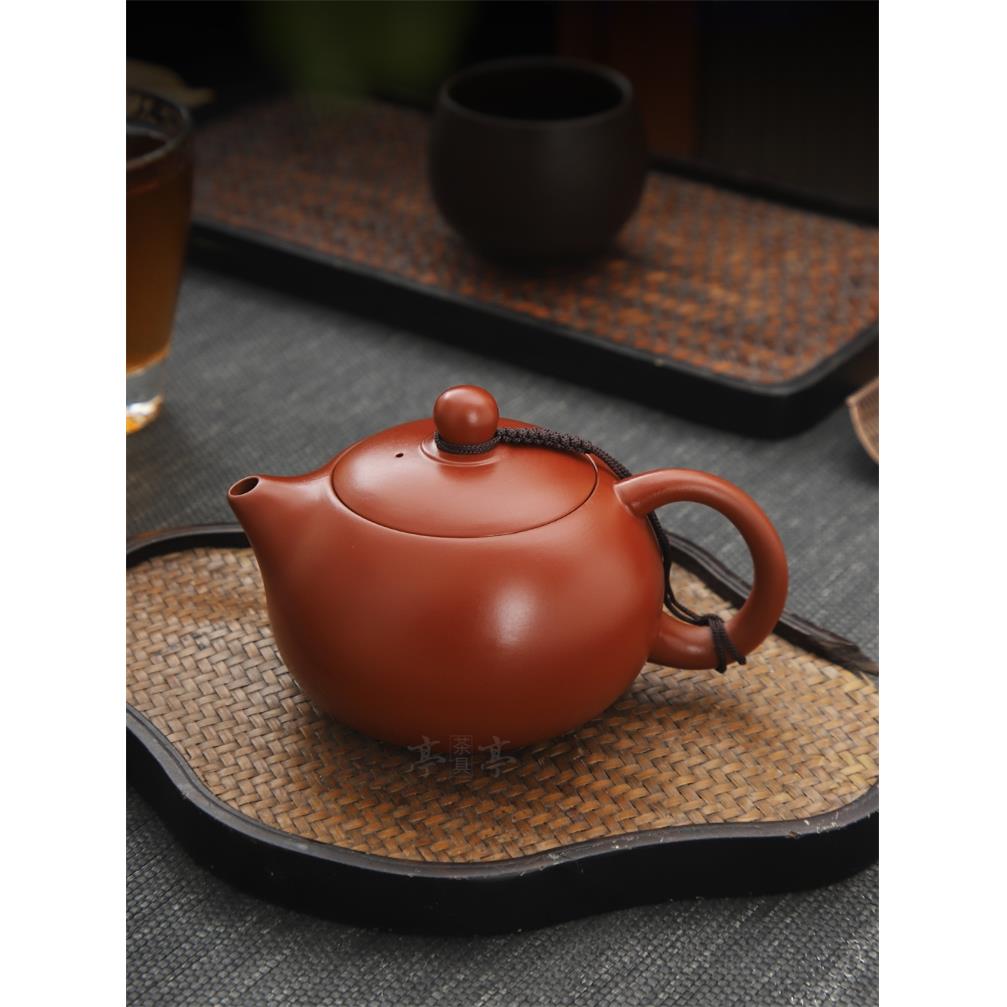 原矿紫砂凤鸣壶家用单壶泡茶壶半手工大口倒把凤鸣西施壶200c容量