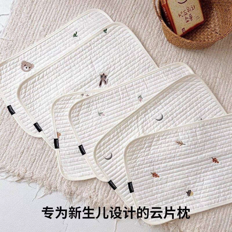 云片枕新生婴儿透气枕头纯棉新生吸汗0-12个月低枕防吐奶枕巾,婴童用品,婴童枕头/枕芯,淘宝优惠券,粉丝福利购,淘宝优惠卷