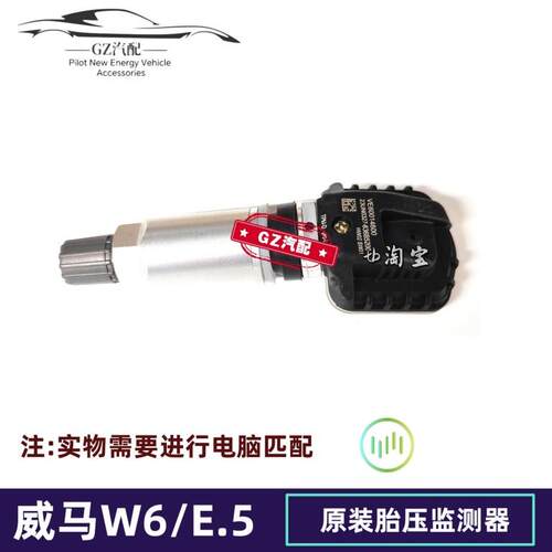 适用于威马W6 E5胎压监测传感器轮胎气门嘴