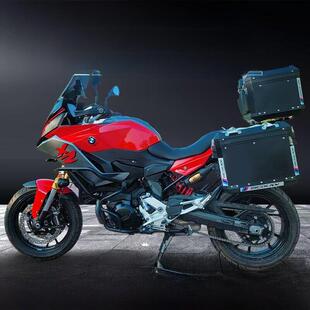 全侧箱适用于Bmw F900Xr三箱尾箱侧箱不锈钢护杆整车改装配件