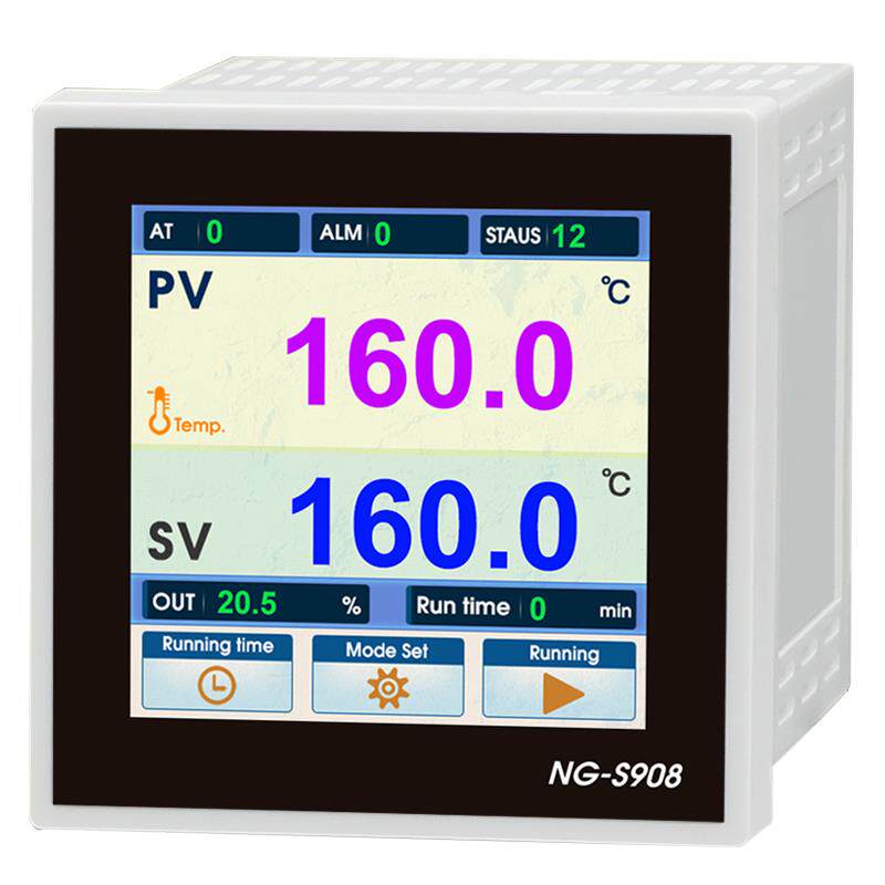 能工PID智能温度控制器触摸屏调节仪表485通迅压力液位加热恒温