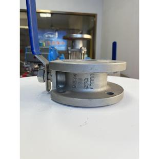 铸钢薄型球阀意大利式 Q71F 316L 16P对夹式 超薄手动 法兰球阀304