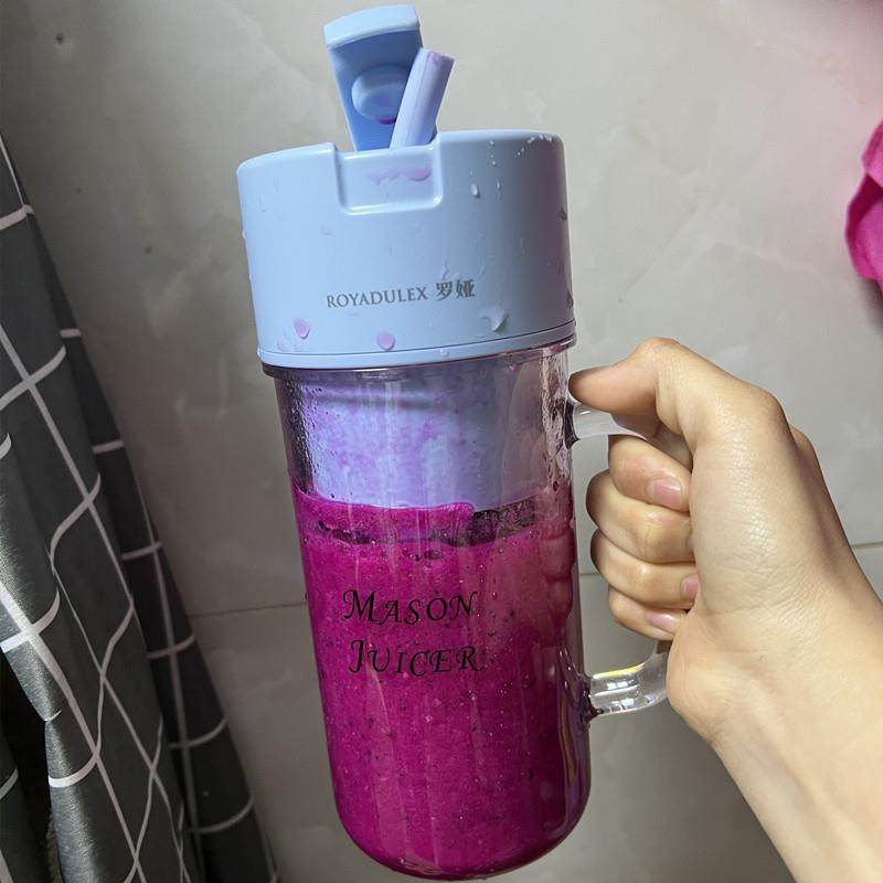 罗娅10叶刀小型便携式榨汁机搅拌机杯冰沙水果汁机奶昔榨汁杯家用,厨房电器,榨汁机/原汁机,淘宝优惠券,粉丝福利购,淘宝优惠卷