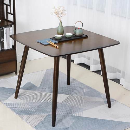 楠竹餐桌北欧实木四方桌儿童学习桌吃饭桌方桌子正方形家用小户型