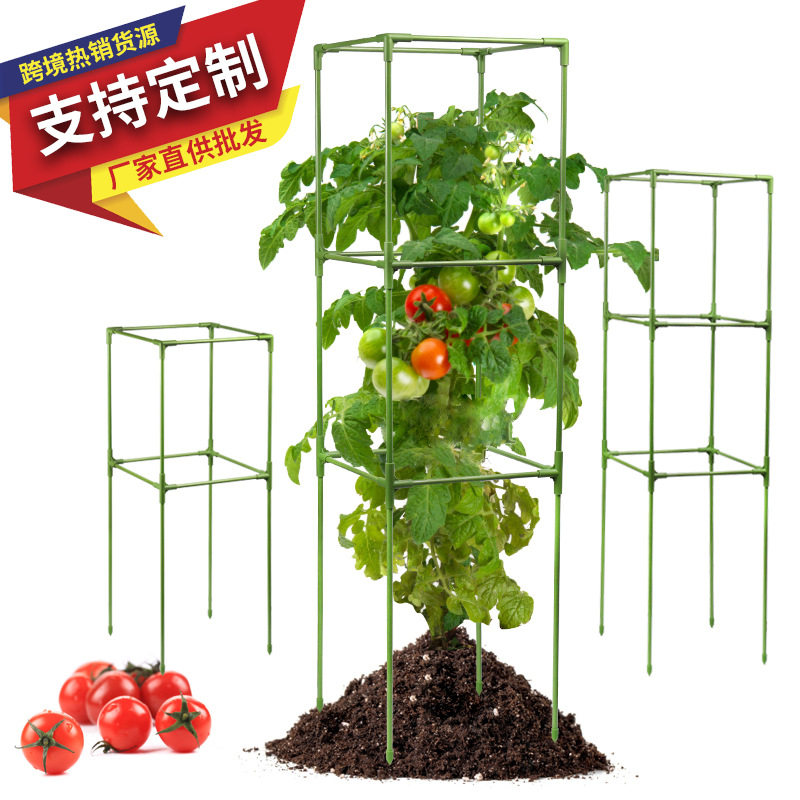 番茄支柱西红柿种植架黄瓜丝瓜辣椒茄子种植架攀爬架植物支撑套装