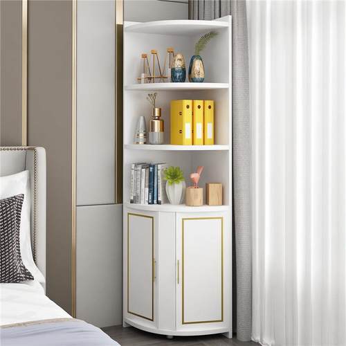 转角柜墙角柜三角形角柜置物架拐角边角角落收纳客厅卧室边柜柜子