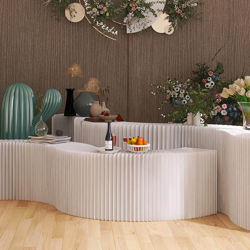 防水产品展台中岛展示台纸质折叠展厅商场储物落地式陈列展示架,商业/办公家具,展示柜/陈列柜/展示架/货柜,淘宝优惠券,粉丝福利购,淘宝优惠卷