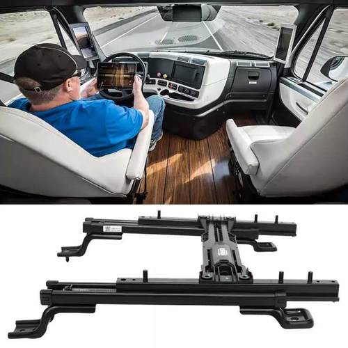 汽车座椅电动滑轨两向前后移电动座椅底架商务车房车电动座椅改装