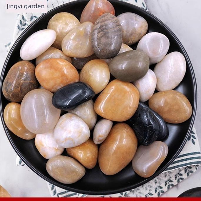 铺路铺地庭院石子园林造景天然石头雨花石原石大鹅暖石石头雨花石