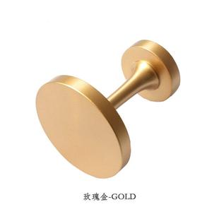 新品 圆盘黑白色 窗帘挂钩墙钩壁钩墙钩子青铜金色窗帘绑带挂钩