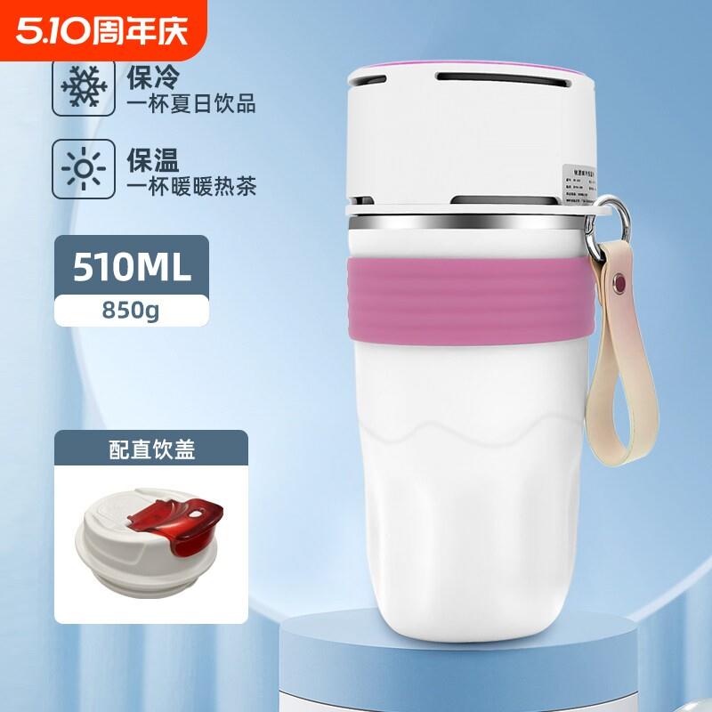 快速制冷恒温杯车载可携式办公室宿舍半导体速冷冰镇水杯子加热两