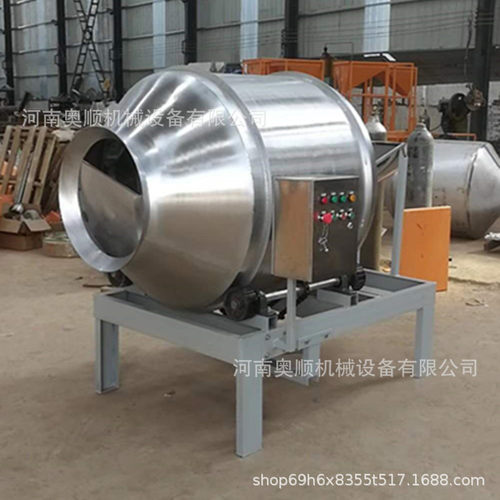 卧式不锈钢腌菜滚筒搅拌机 全自动饲料混合机 食品加工滚筒搅拌机