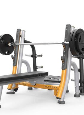 美国MATRIX分离式平卧推椅MG-A678商用杠铃举重卧推架训练器