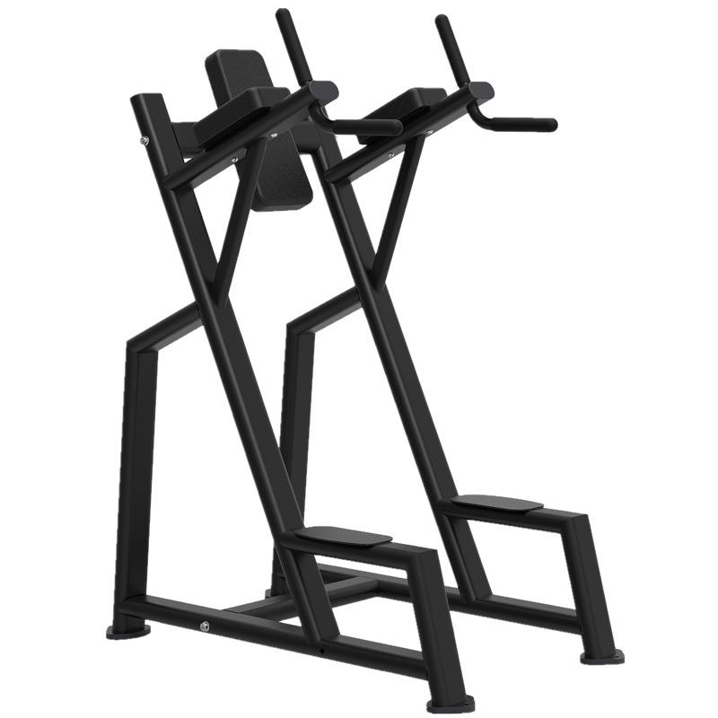 6131 商用双杠站立式垂直抬腿提膝练腹架卷腹健腹机训练器械