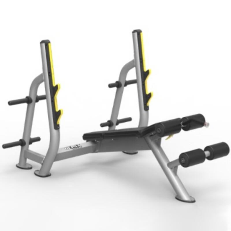 下斜式卧推架【PTT0211+OPT】健身房专用健身器材商用