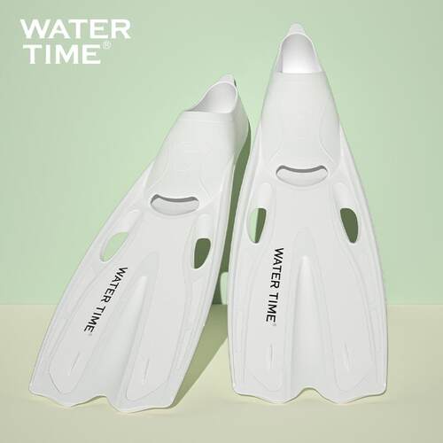 WaterTime 潜水脚蹼浮潜蛙鞋自由潜长脚蹼鸭蹼游泳训练自由泳装备