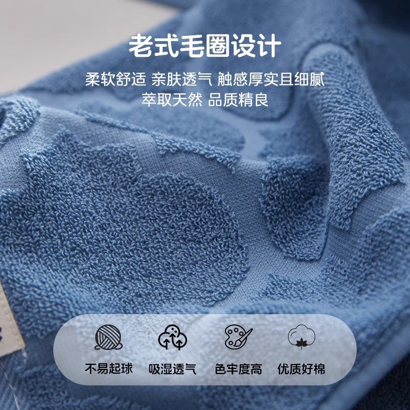 枕套枕巾防头油男生四季通用20205新款老式纯棉枕头垫巾一对装