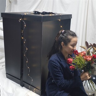 装人的惊喜盒子生日惊喜箱告白气球盒藏人的礼物箱超大礼物盒子