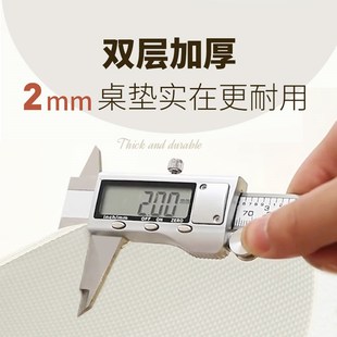 隔热垫餐桌保护垫加厚防水防油防烫免洗现代轻奢高级感简约风皮革